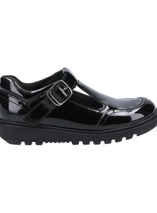 HUSH PUPPIES Kerry Junior Patent School Shoe 11 Infant
