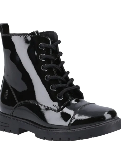 HUSH PUPPIES Lauren Patent Senior Shoe 8