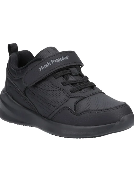 HUSH PUPPIES Marling Bungee Lace Senior Shoe 3