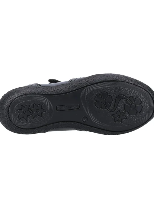 HUSH PUPPIES Rina Shoe Patent Junior School Shoe 2