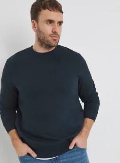 JACAMO Crew Neck Sweatshirt Long 2XL