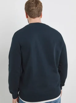 JACAMO Crew Neck Sweatshirt Long 2XL