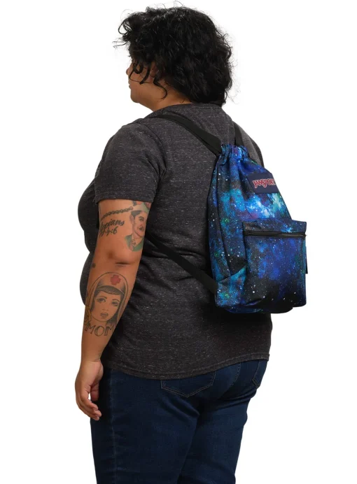 JANSPORT Drawsack Cyberspace Galaxy One Size