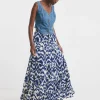 JD WILLIAMS Crinkle Tiered Maxi Skirt 8