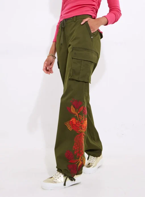 JOE BROWNS Floral Straight Leg Cargo Pants 14
