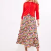 JOE BROWNS Lightweight Spring Floral Maxi Skirt 12