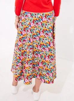 JOE BROWNS Lightweight Spring Floral Maxi Skirt 12