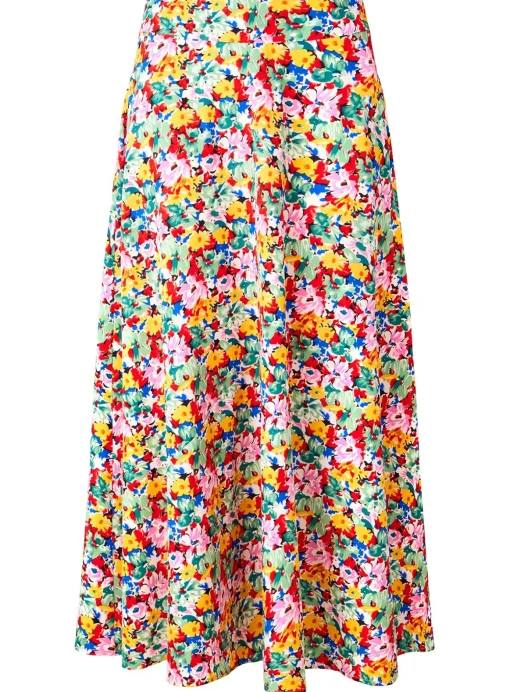 JOE BROWNS Lightweight Spring Floral Maxi Skirt 12
