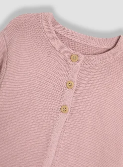 JOJO MAMAN BÉBÉ Classic Cotton Cardigan Up To 3 mths