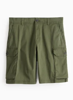 Khaki Core Cargo Shorts 36