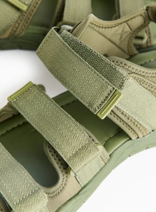 Khaki Trekker Sandals 7
