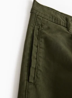 Khaki Utility Cargo Trousers 38L