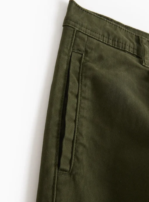 Khaki Utility Cargo Trousers 38L