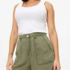 Khaki Utility Shorts 20