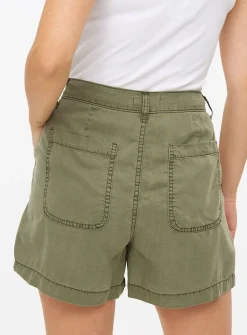 Khaki Utility Shorts 20