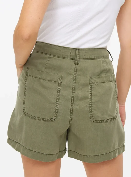 Khaki Utility Shorts 20