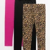Leopard Print Leggings 3 Pack 14 years
