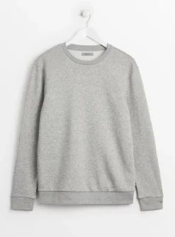 Light Grey Marl Sweatshirt XXL