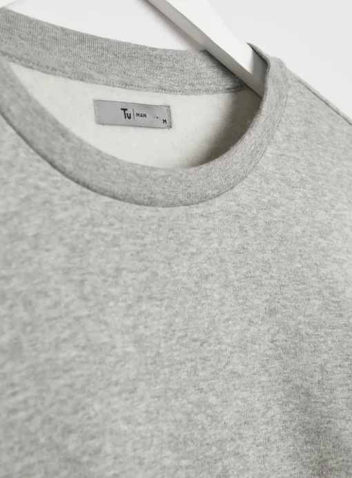 Light Grey Marl Sweatshirt XXL