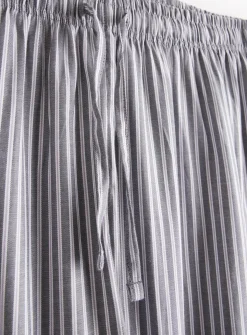 Lilac & Stripe Print Pyjama Set XXL