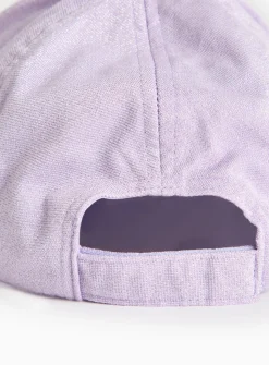 Lilac Rainbow Embroidered Glitter Cap 3-5 years