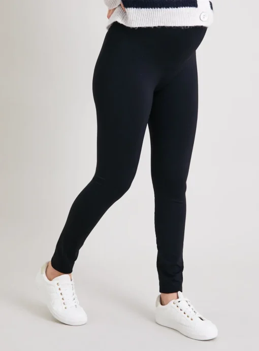 MATERNITY Black 200 Denier Opaque Leggings M
