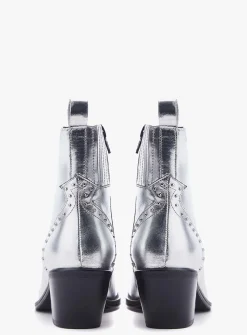 MODA IN PELLE Michele Smart Short Boots Silver 6