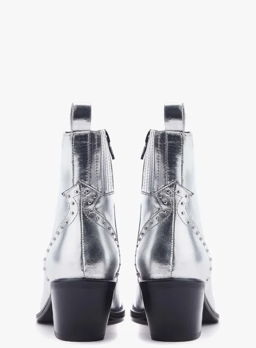MODA IN PELLE Michele Smart Short Boots Silver 6