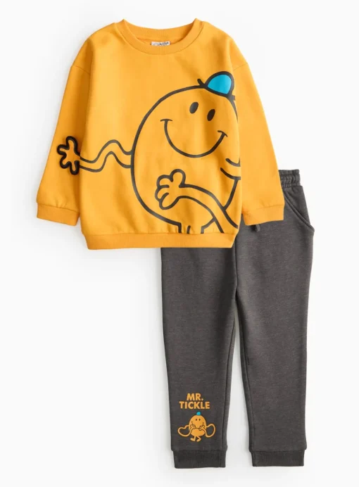 Mr Tickle Orange Mr Men Sweatshirt & Joggers Set 1-2 years