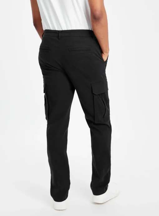 Navy Cargo Trousers 40R