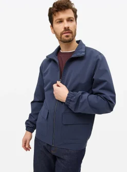 Navy Classic Harrington Jacket L
