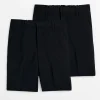 Navy Classic School Shorts 2 Pack 3 years