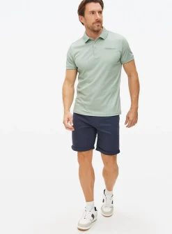 Navy Garment Dye Denim Shorts 42