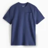Navy Ribbed Coord Lounge Pyjama Top XL