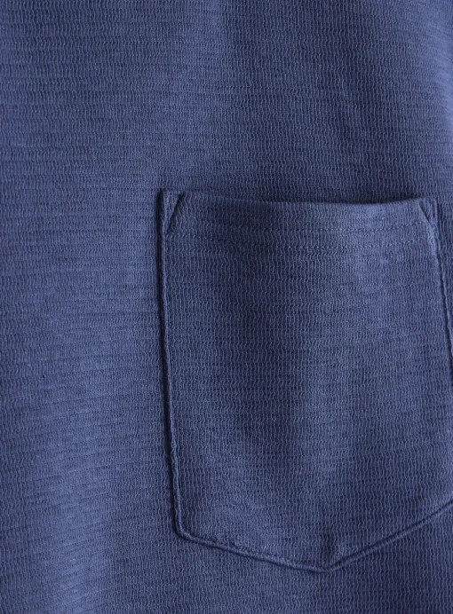 Navy Ribbed Coord Lounge Pyjama Top XL