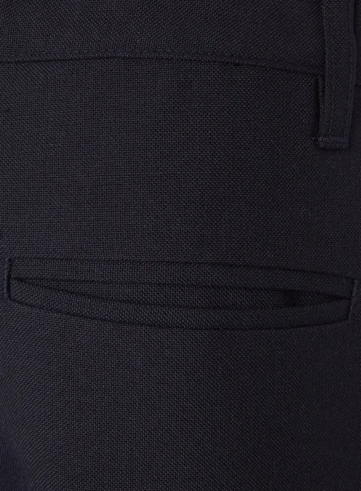 Navy Woven Longer Leg Trousers 2 Pack 4 years