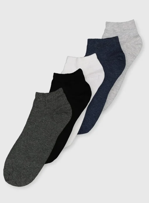 Neutral Stay Fresh Socks 5 Pack 9-12