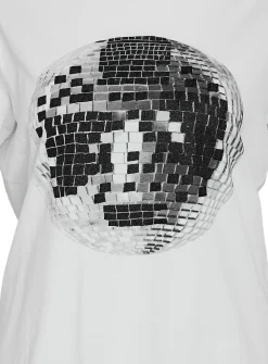 NOISY MAY Short Sleeve Printed T Shirt XS/UK6