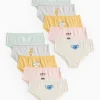 Pastel Animal Printed Briefs 10 Pack 2-3 years