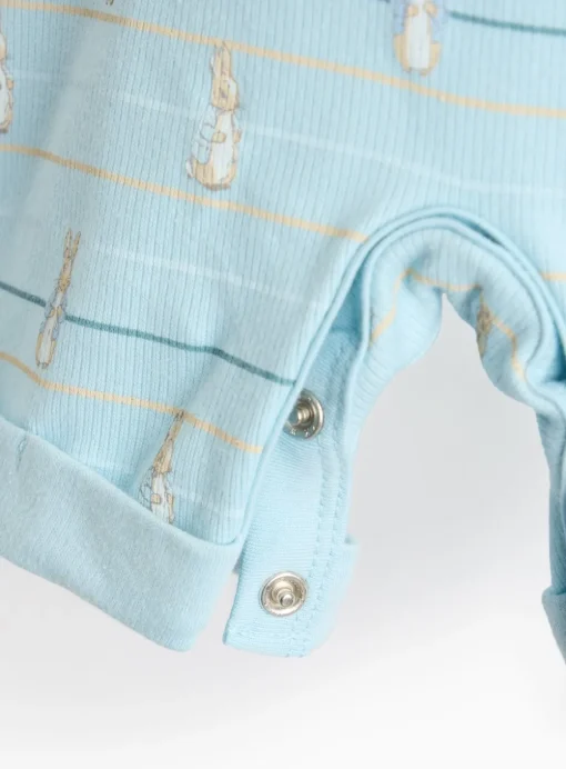 Peter Rabbit Blue Stripe Romper 3-6 months