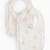 Peter Rabbit Frill Bibs 2 Pack One Size