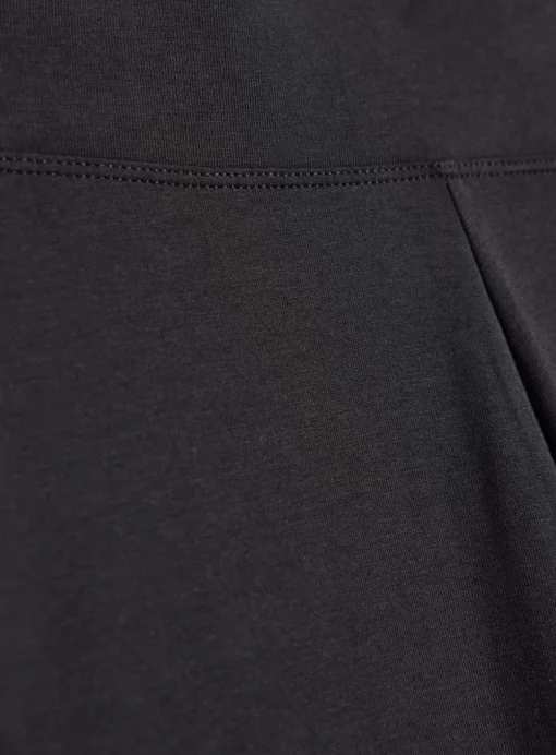 PETITE Black Modal Blend Leggings L