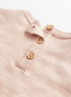 Pink Bobble Knitted Jumper & Leggings Set 6-9 months