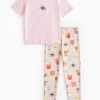Pink Dog Print Pyjama Set 1-2 years