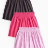 Pink Flippy Shorts 3 Pack 5 years