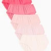 Pink Midi Knickers 5 Pack 8