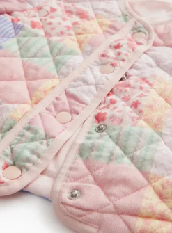 Pink Patchwork Quilted Jacket 4-5 years