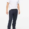 Raw Rinse Straight Leg Denim Jeans 34R