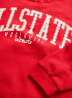 Red Slogan Sweatshirt 5 years