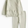 Sage Green Knitted Jumper & Leggings Set 18-24 months